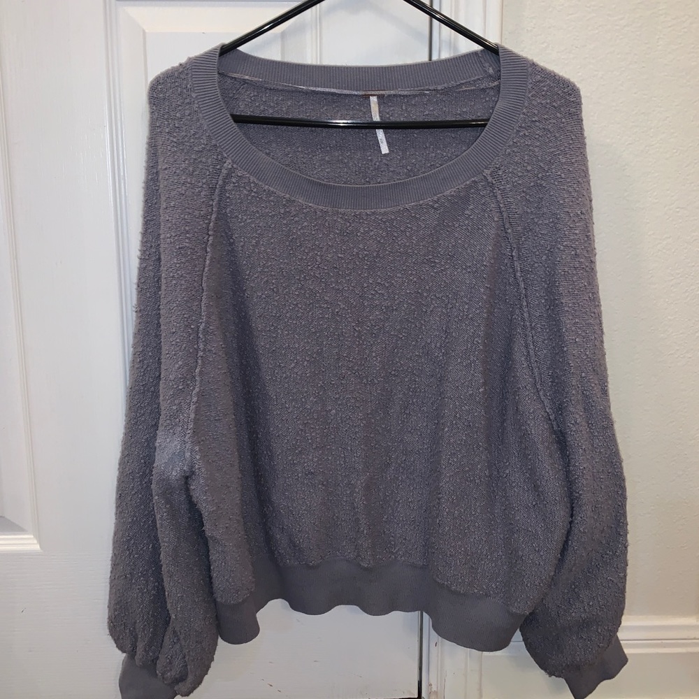 free people found my friend pullover size medium